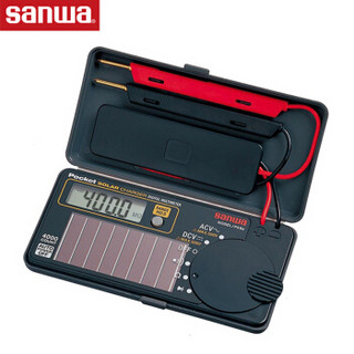 sanwa PS8A 日本三和太阳能卡片式数字万用表 精度0.7% AC/DC500V