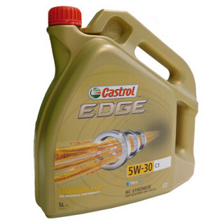 Castrol 嘉实多 全合成机油 极护EDGE FST 5W-30 C3 SN 5L