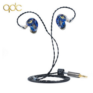 QDC 变色龙Anole V3三单元动铁单元专业级HiFi发烧入耳式音乐耳机 多种调音 V3+智能手机线控线材