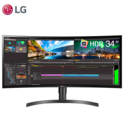 LG 34WL85C 34英寸曲面超宽显示器 (3440×1440、60Hz、IPS)