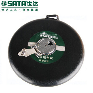 世达（SATA）91362  凯丽系列长纤维卷尺 软尺 盒尺 摇卷尺 伸缩尺 皮尺30Mx13MM