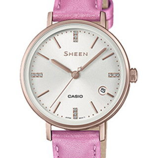 CASIO 卡西欧 SHEEN系列 SHE-4048CGL-7B 女士石英手表