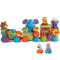 VTech 伟易达 GearZooz 动物小火车益智玩具