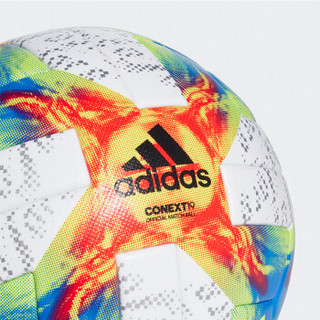 阿迪达斯adidas 足球 CONEXT19 OMB 世俱杯欧锦赛训练运动比赛用足球 DN8633 5号球 白红蓝