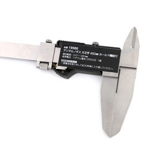 SHINWA 19986 日本企鹅牌高精度数显游标卡尺精密卡尺不锈钢数显卡尺电子卡尺精密测量工具450MM