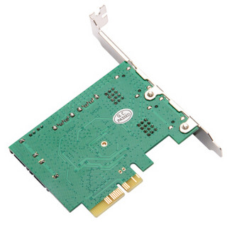 魔羯 MOGE MC2687 raid 磁盘阵列卡 PCI-E转SATA3.0扩展卡4口带eSATA接口 阵列卡x4界面 带2口外置eSATA