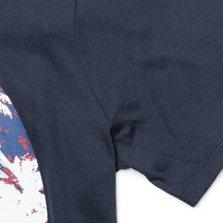 ARMANI EXCHANGE阿玛尼奢侈品男士短袖针织T恤衫3ZZTBV-ZJA5Z NAVY-1510 XS