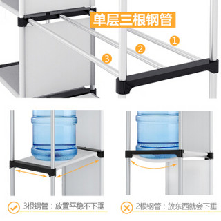 乐活时光 简易衣柜 现代风格 浓情咖啡 无纺布 105*45*170cm