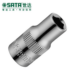 世达（SATA）6.3MM系列6角套筒  3.5MM  11301 银白色 11301