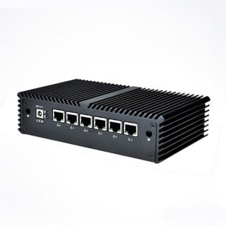 倍控 i3i5i7 3865U/i3-7100/i5-7200/i7-6500六网口千兆工控机软路由器