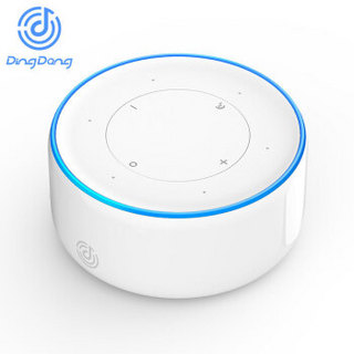 京东叮咚(DingDong)mini2 智能音箱 迷你音响 AI家庭助手 自定义唤醒词 海量应用内容 智能家居控制 白色