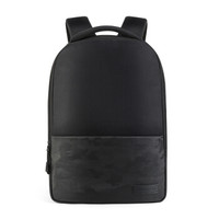 CROSSGEAR 休闲双肩包时尚潮流男包韩版多功能学生书包防泼水旅行背包 黑色 CR-2807