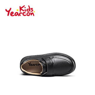 YEARCON 意尔康 儿童皮鞋 ECZ9148722 黑色