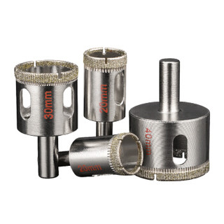 长鹿 10mm 金刚石开孔器多功能瓷砖钻头10mm大理石开孔器陶瓷开口器