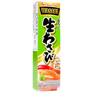 日本原装进口 好侍House 青芥辣 辣根刺身生鱼片蘸酱 芥末膏43g