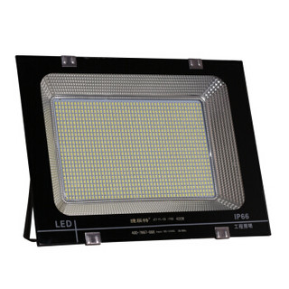 捷辰特 JCT-FL-CB 工业LED投光灯 广告投射灯户外防水灯 超薄款LED泛光灯 铁壳 400W(1200珠)