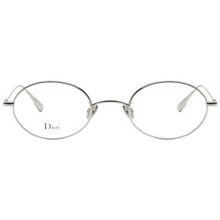 DIOR 迪奥 女款银色镜框银色镜腿光学眼镜架眼镜框 DIOR STELLAIREO7F 010 49MM