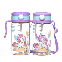 My Little Pony 小马宝莉 FU-19-7361 食品级塑料宝宝幼儿水壶 300ml 紫色