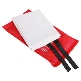 趣行 灭火毯1x1m 灭火器搭配用 车用家用酒店办公楼消防安全毯 玻璃纤维隔热阻燃应急逃生防火毯 消防认证