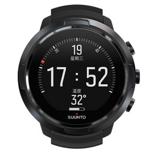 颂拓(SUUNTO)潜水表松拓suunto D5 NOVO多种潜水模式智能运动潜水腕表全黑SS050192000