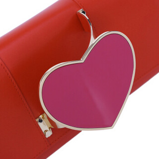 PERRIN PARIS LOVE 系列 小牛皮插手式手拿包GLO5BOXG 红色
