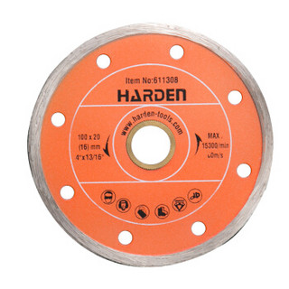 汉顿（Harden）金刚石圆锯片切割瓷砖凝土花岗岩大理石材云石片100MM611308