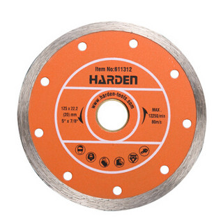 汉顿（Harden）金刚石圆锯片切割瓷砖凝土花岗岩大理石材云石片125MM611312