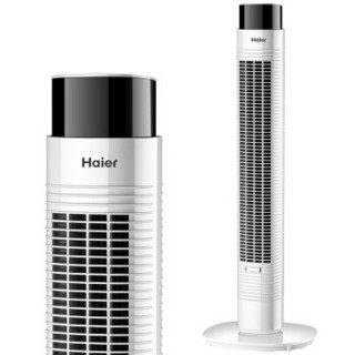 Haier 海尔 FZJ9007A 三档调节 塔扇 白色