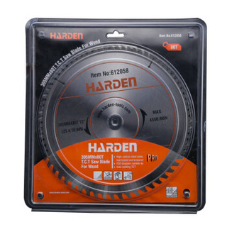 汉顿（Harden）合金锯片铝型材锯片断桥塑钢切铝合金用圆锯片切割片305MM612058