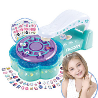 迪士尼(Disney) 魔幻美甲设计师 亲子互动儿童化妆品冰雪奇缘公主女孩玩具DS-2276