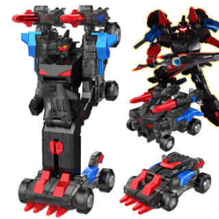 商品三宝sanbao 爆速合体变形玩具爆裂变形机甲机器人合击金刚3飞车
