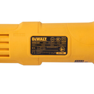 得伟（DEWALT）DWE8100T 细手柄钢柄侠系列720W角磨机 后置开关