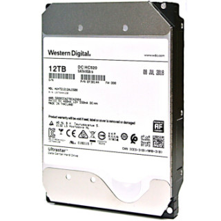 Western Digital 西部数据 Ultrastar DC HC520 企业级硬盘 12TB 256MB 7200rpm HUH721212ALE600