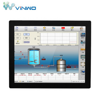 威沃（ViNWO）MPC 17英寸电阻触摸屏工控一体机（J1800 2G 32G）工业防尘平板电脑嵌入式触控查询壁挂收银机