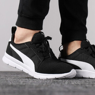 PUMA 彪马 男女同款 休闲鞋 FLEX FRESH 运动鞋 369120 01 黑色 38.5码