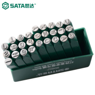 世达 SATA 27件套字母冲模5MM 90807