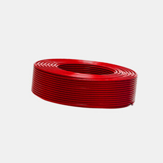 TONGHUI 山东同辉线缆 国标线缆 单芯软铜线ZR-BVR10 红色 100米/盘 此价格为1盘的价格 保检测