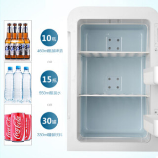 泰澄(TAI CHENG)22L双核数显车载冰箱车家两用便携迷你小冰箱12V/220V冷暖箱