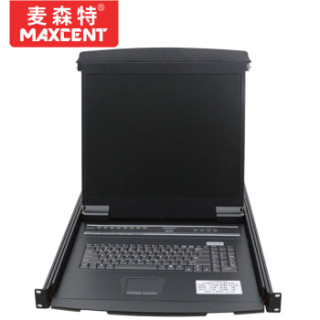 麦森特(MAXCENT)ML-8916 KVM切换器16口19英寸USB机架折叠LCD液晶
