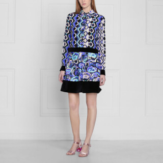 EMILIOPUCCI 女士长袖连衣裙 珊瑚色 意大利码