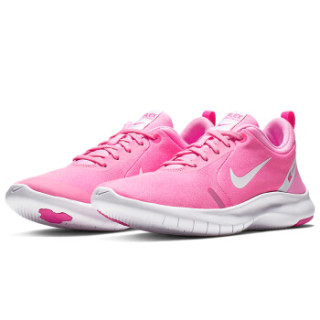NIKE 耐克 女子 跑步鞋 FLEX EXPERIENCE RN 8 运动鞋 AJ5908-601 自然粉色 37.5码