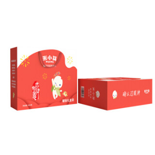 米小芽(miyamy)宝宝辅食 宝宝面条 宝宝零食 胚芽米粥+无盐面条+泡芙+米饼+小溶豆 生日礼盒