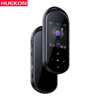 琥客(HUEKON)HK-M2 8G运动MP3/MP4音乐播放器触屏迷你学生随身听电子书英语听力插卡外放录音笔 黑色