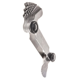 RS Pro欧时 30 叶片 螺距规 52-472-800 英制 螺纹 4 to 42 TPI 4 → 42 mm