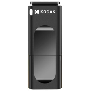 柯达(Kodak) 32GB USB3.0 U盘 心动系列K233 钢琴黑 读速120MB/s 车载U盘 独立防尘盖设计优盘