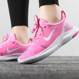 NIKE 耐克 女子 跑步鞋 FLEX EXPERIENCE RN 8 运动鞋 AJ5908-601 自然粉色 36.5码