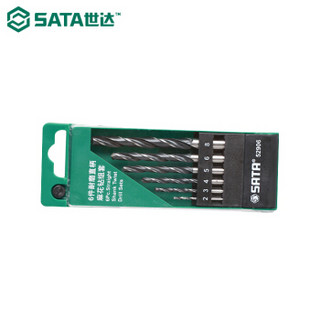 世达 SATA 6件耐磨直柄麻花钻组套 52906