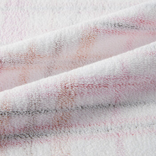 全棉时代(Purcotton)毛圈方巾34*35cm 粉色 1条装