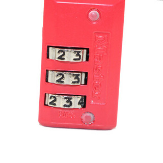 玛斯特（Master Lock）密码锁可调密码箱包挂锁646MCND红色