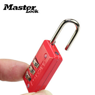 玛斯特（Master Lock）密码锁可调密码箱包挂锁646MCND红色